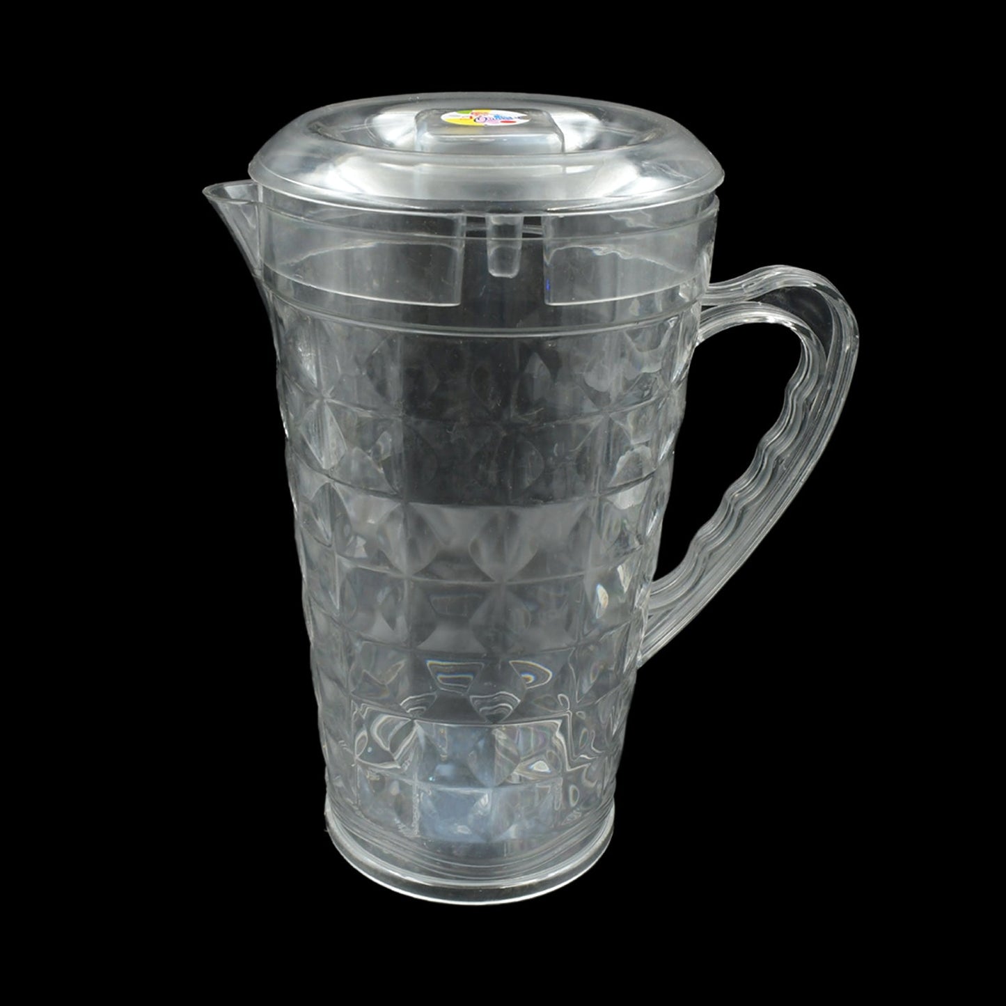 3692  Mocktail Pet Jug  Plastic Jug With lid, Drinking Beverage Jag, Transparent Tableware  Reusable BPA Free, Plastic Water jug for Home use, Perfect for Home, Restaurants
