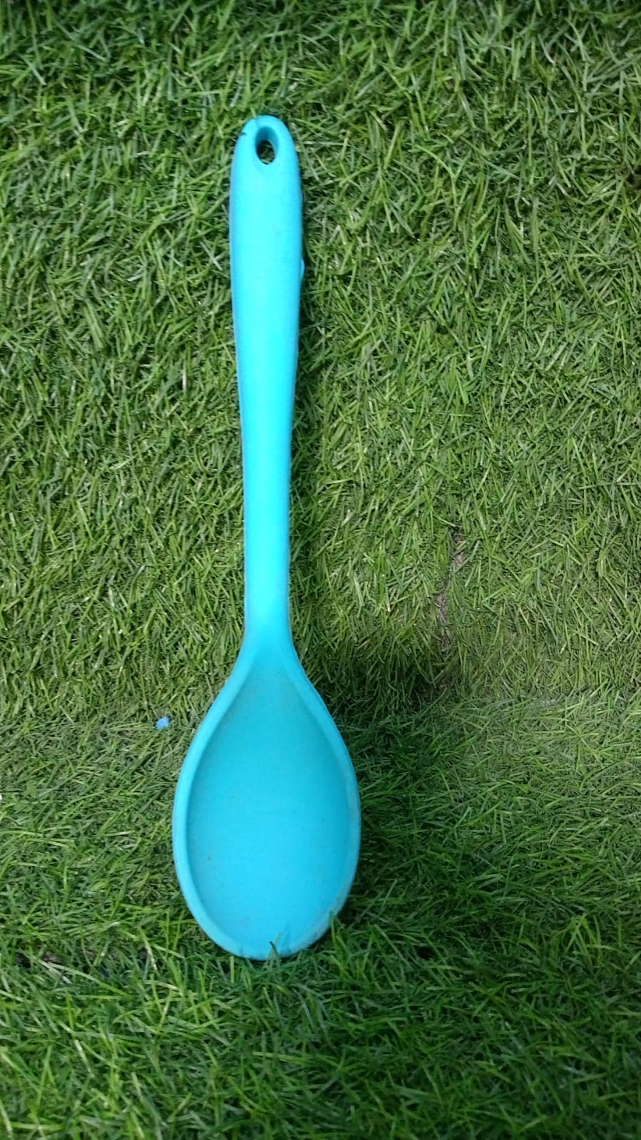 5458 Large Silicone Spoon for Baking, Serving, Basting - Heat Resistant, Non Stick Utensil Spoon (27cm)