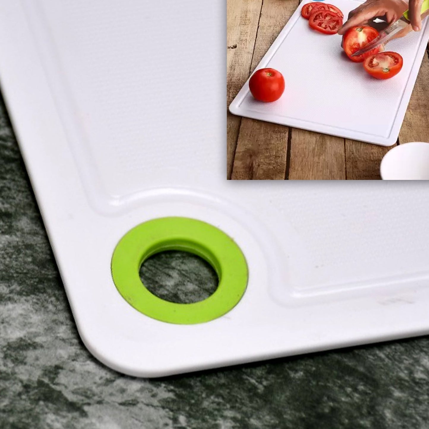 2316 Fruit & Vegetable Chopping Board Plastic Cutting Board For Kitchen Primerce